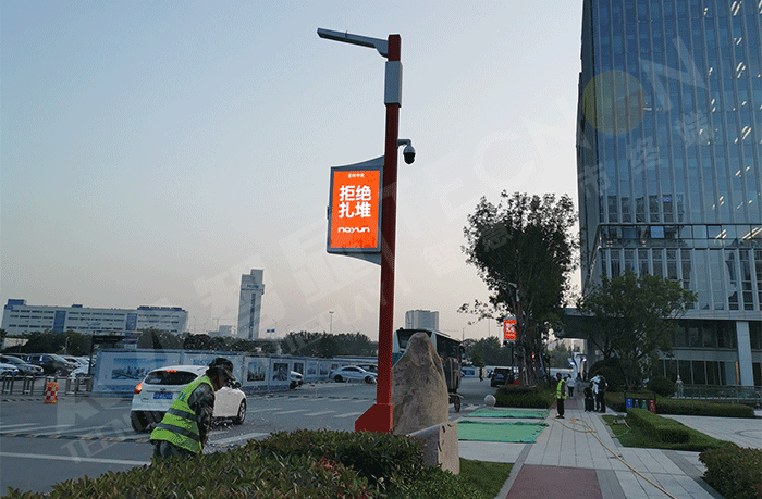 pole led screen