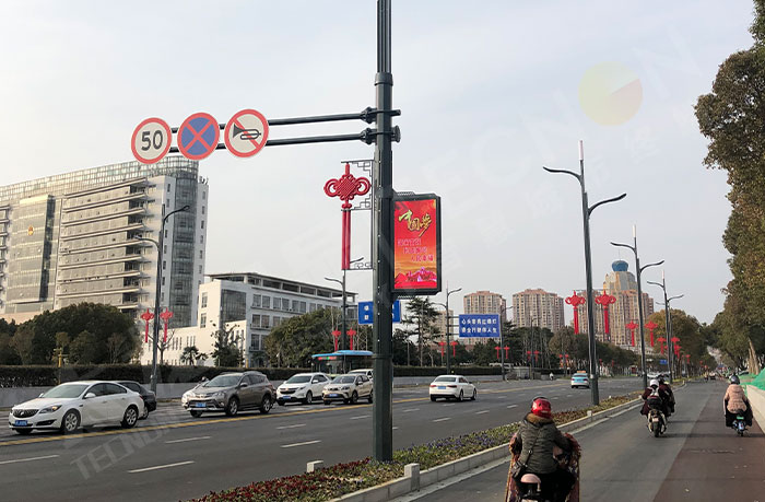 pole led screen